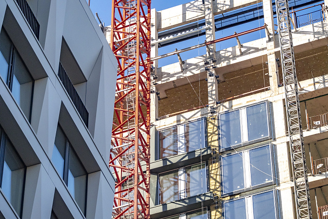 строительство новых жилых домов