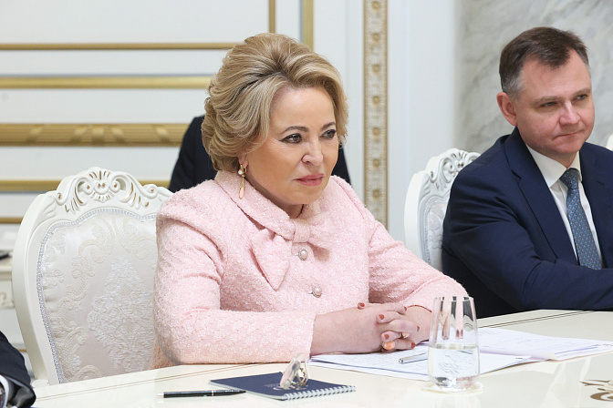 председатель сф валентина матвиенко