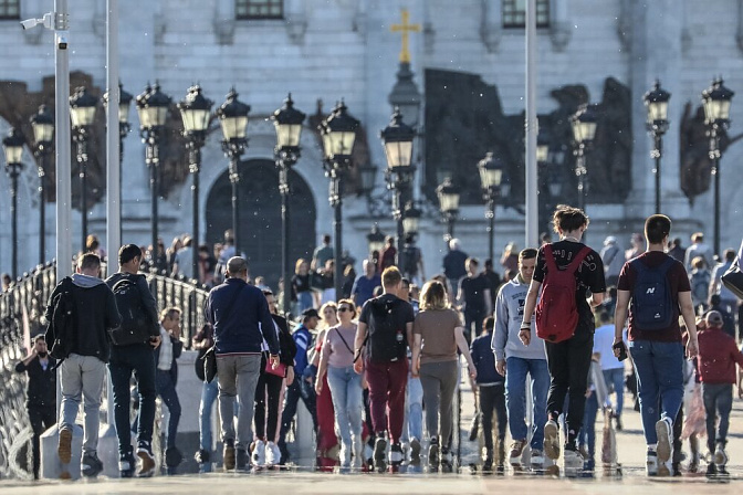 люди горожане мегаполис