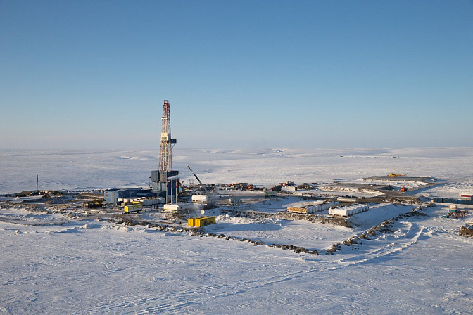 арктика роснефть добыча нефти вышка