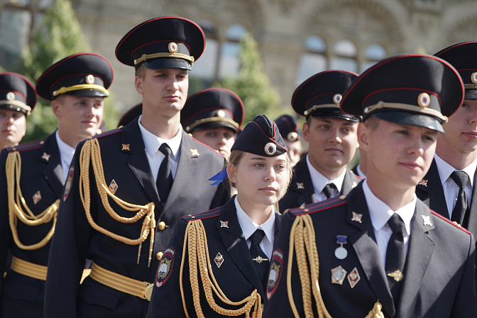 курсанты мвд 