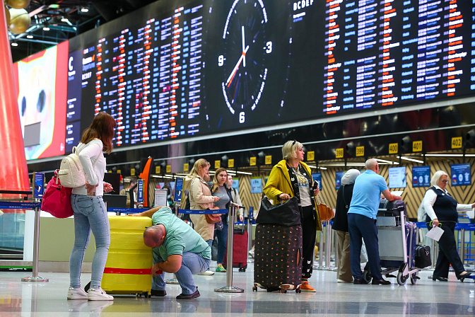 аэропорт пассажиры багаж