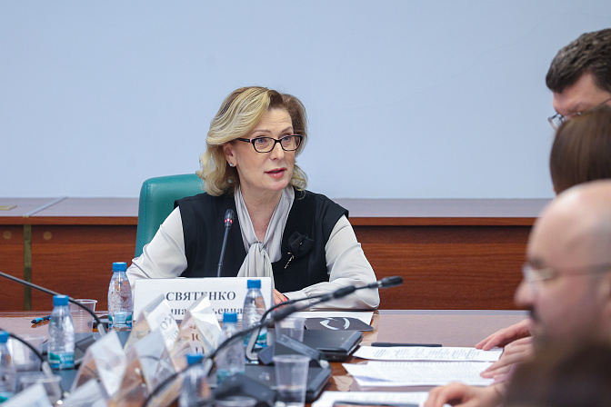 заместитель председателя сф инна святенко