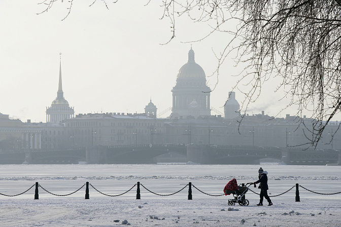 морозная погода спб исаакиевский собор