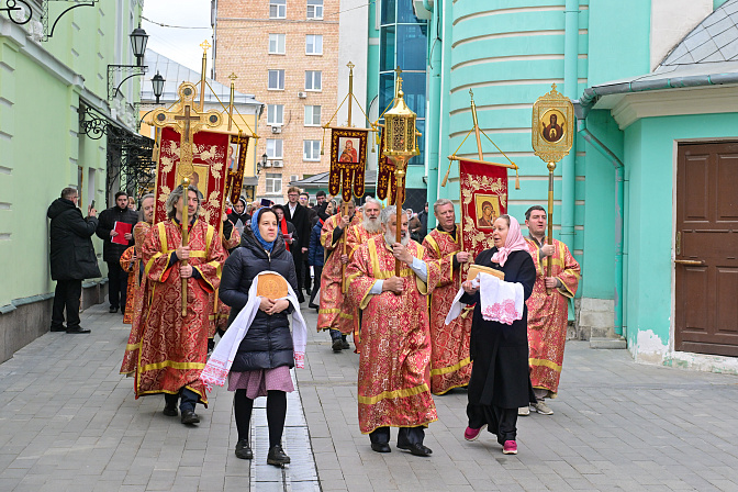 пасха крестный ход 
