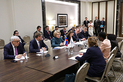 Матвиенко: РФ будет продвигать идею создания геополитической группы БРИКС в МПС