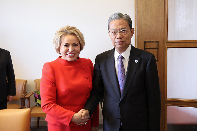 председатель сф валентина матвиенко чжао лэцзи