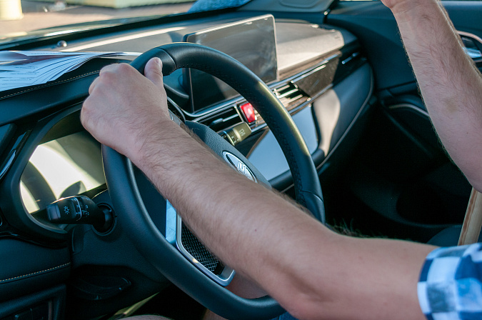 водитель руль