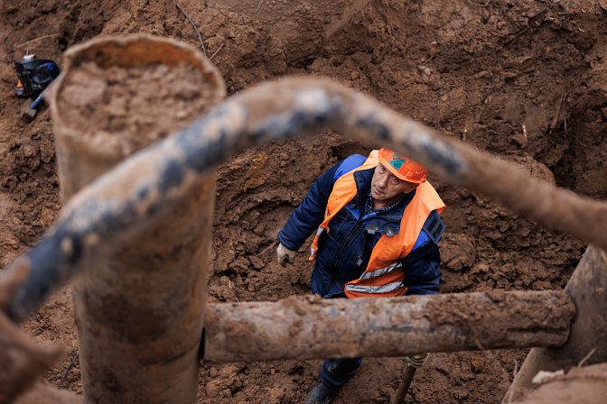 трубы ремонт жкх водотведение водоканал 