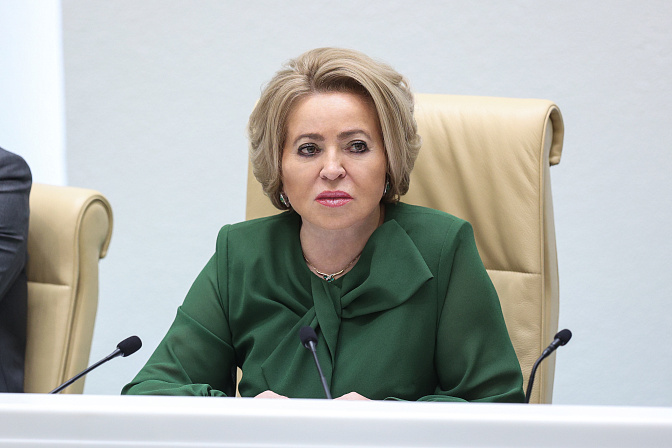 председатель сф валентина матвиенко