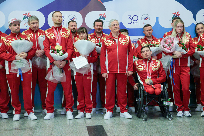 паралимпийцы россии  сборная команда
