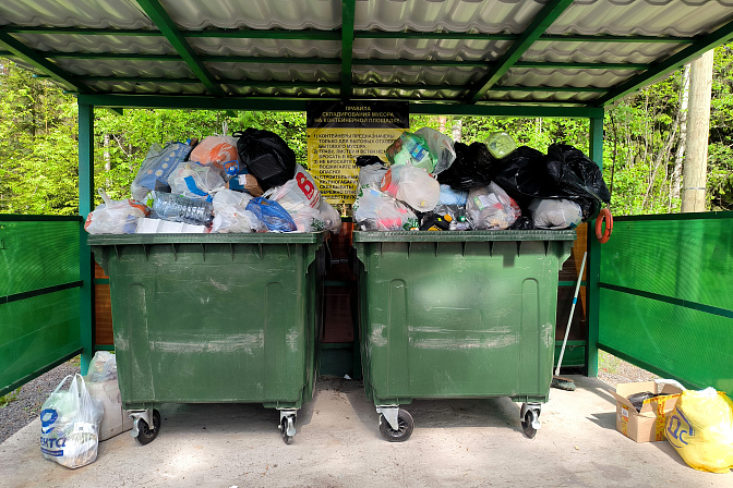 мусор помойка контейнеры 