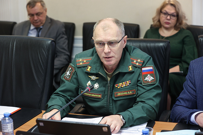 Начальник отдела физподготовки допризывной и призывной молодёжи управления физической подготовки и спорта Вооружённых сил РФ Владимир Двоенко
