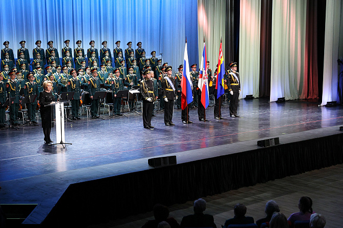 торжественное мероприятие посвящённое дню героического штурма и взятия кёнигсберга в 1945 году