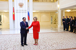 Матвиенко назвала Вьетнам самым надёжным партнёром РФ в Юго-Восточной Азии