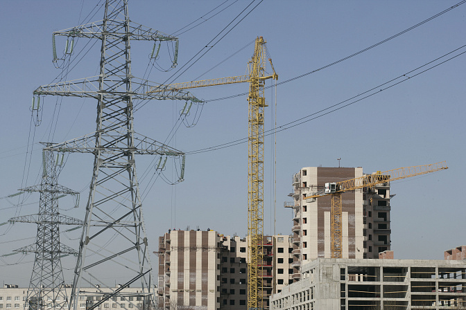 высоковольтная линия электричество