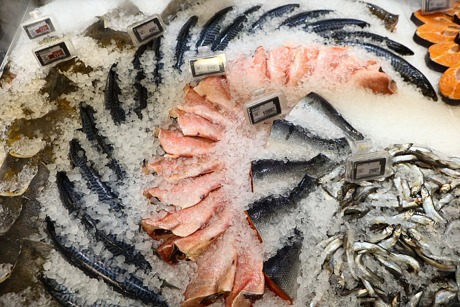 охлаждённая рыба рынок 