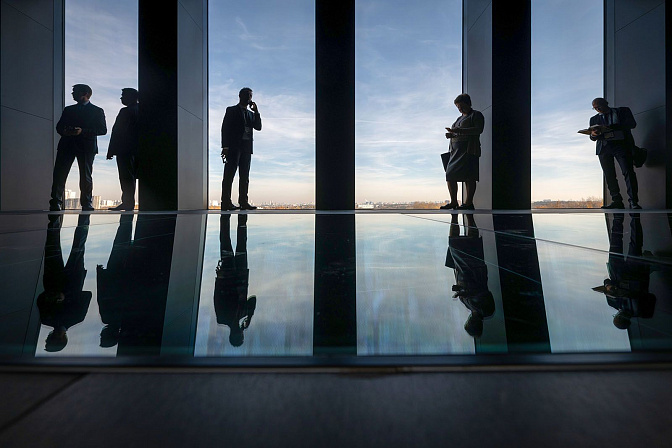 бизнес офис служащие