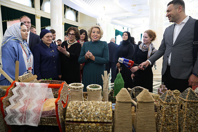 председатель сф валентина матвиенко в ходе рабочей поездки в чечню