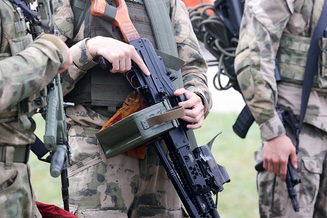 сво бойцы оружие 