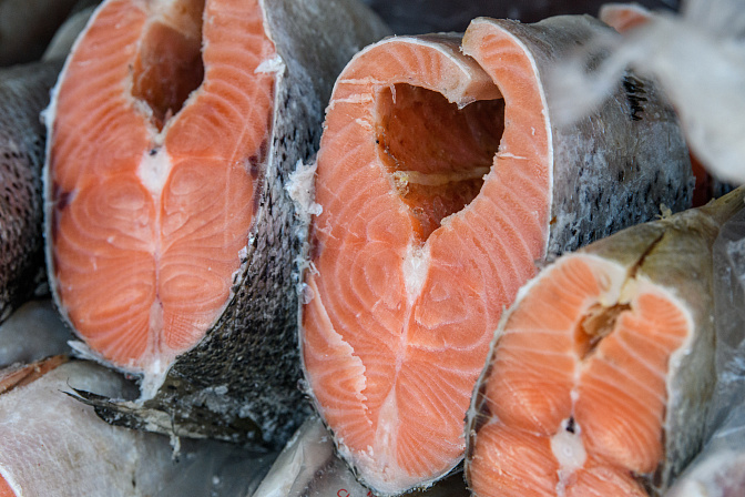 красная рыба