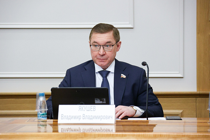  первый заместитель председателя сф владимир якушев