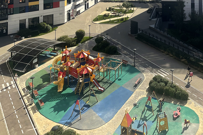 детская площадка дети 