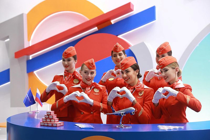 стюардесса самолет аэрофлот
