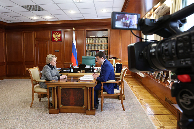 председатель сф валентина матвиенко