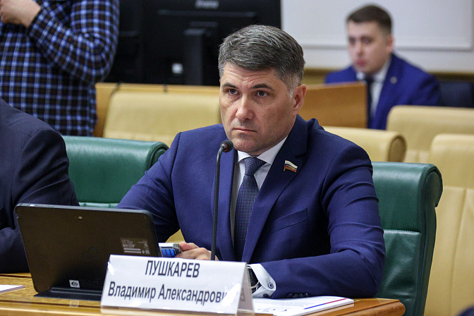 сенатор владимир пушкарёв