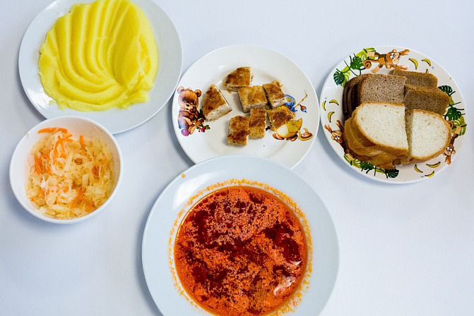 школьная столовая питание блюда