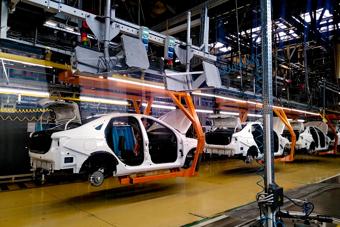 завод автоваз калуга конвеер