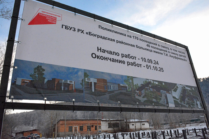 строительство боградской больницы