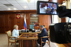 Матвиенко: Курская область находится на особом контроле Президента РФ