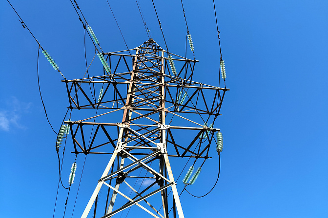 высоковольтная линия 