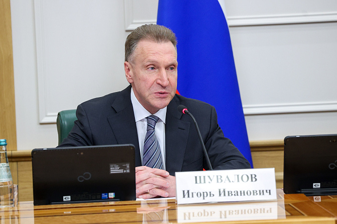 председатель госкорпорации развития вэб рф игорь шувалов
