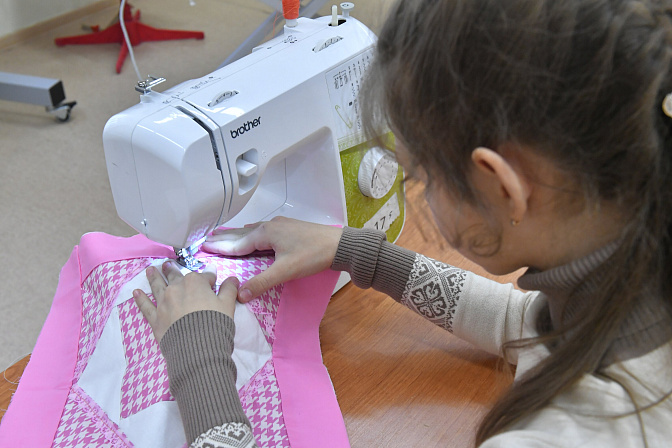 урок шитья школа 