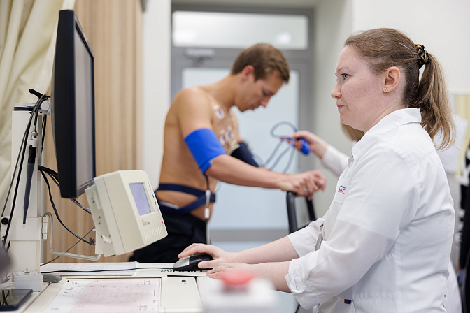 экг больница обследование 