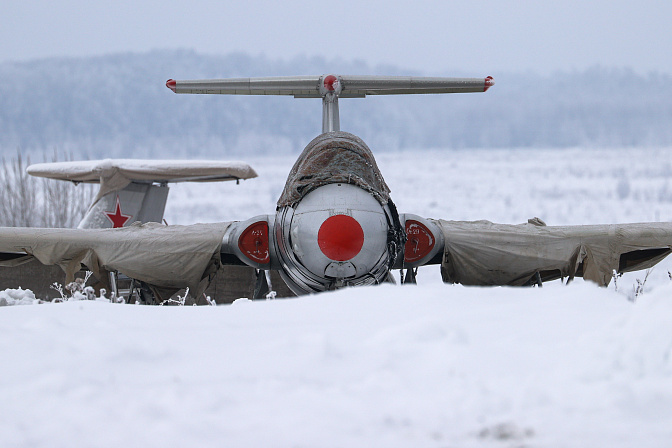 самолет аэродром зимовка 