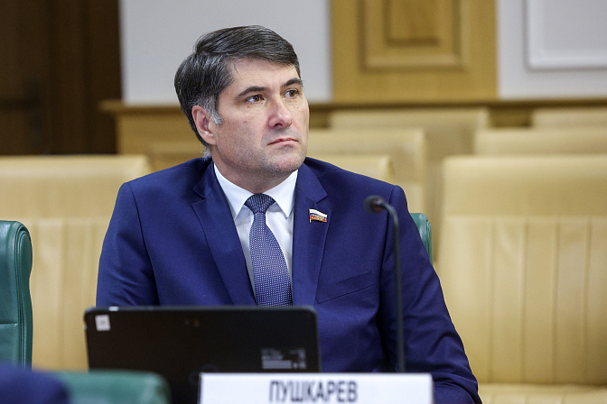 сенатор владимир пушкарёв