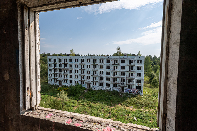 заброшенный военный городок