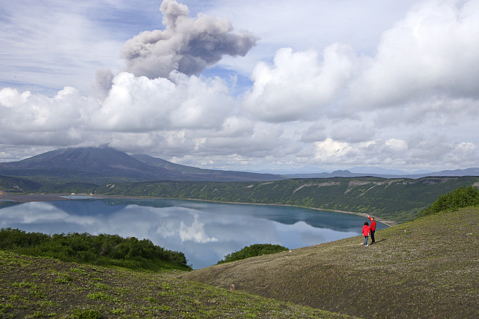 туризм дальний восток камчатка вулкан сопка 