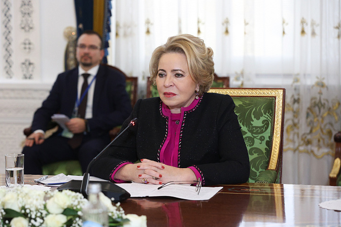 председатель сф валентина матвиенко